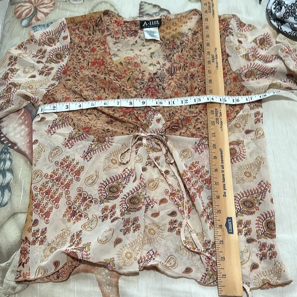 A-List by Wrapper Top & Skirt Set - Picture 11 of 12